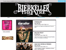 Tablet Screenshot of bierkellertheatre.com